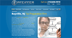 Desktop Screenshot of pfeifferaccounting.com